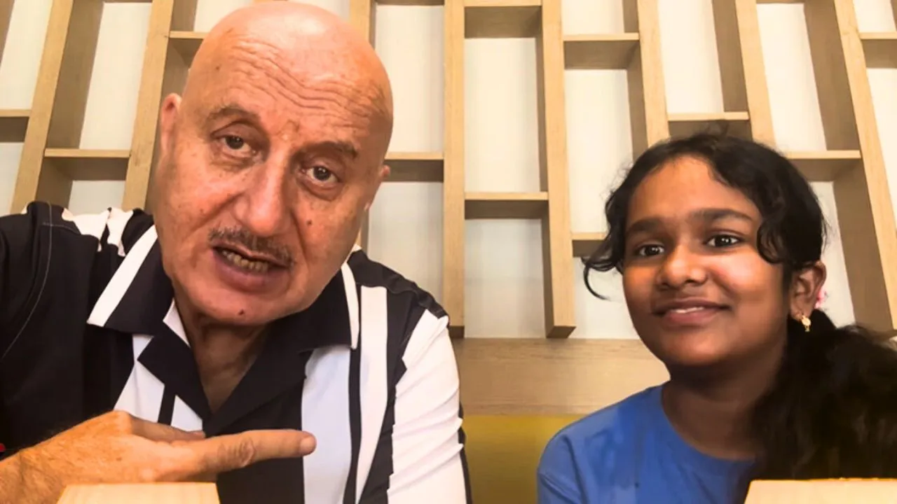 Anupam Kher Vanshika Image