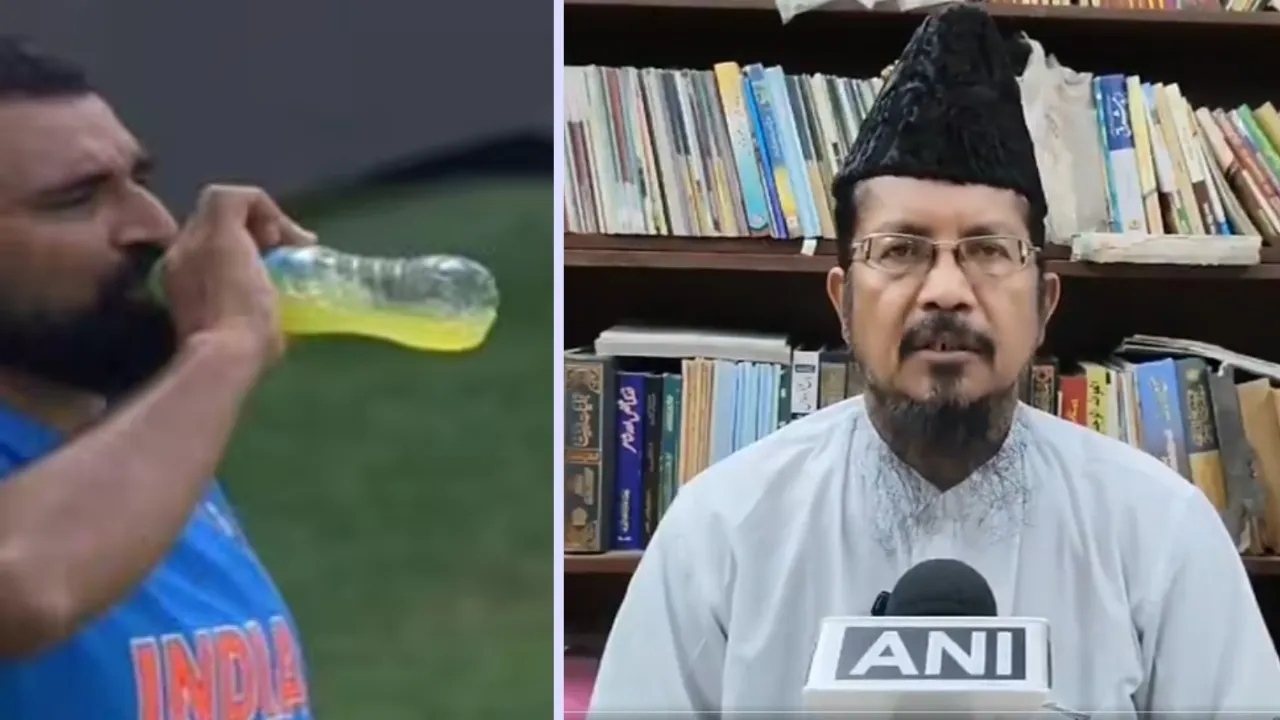 Mohammed Shami is a criminal as he drinks Energy Drinks in roza Maulana Criticizes