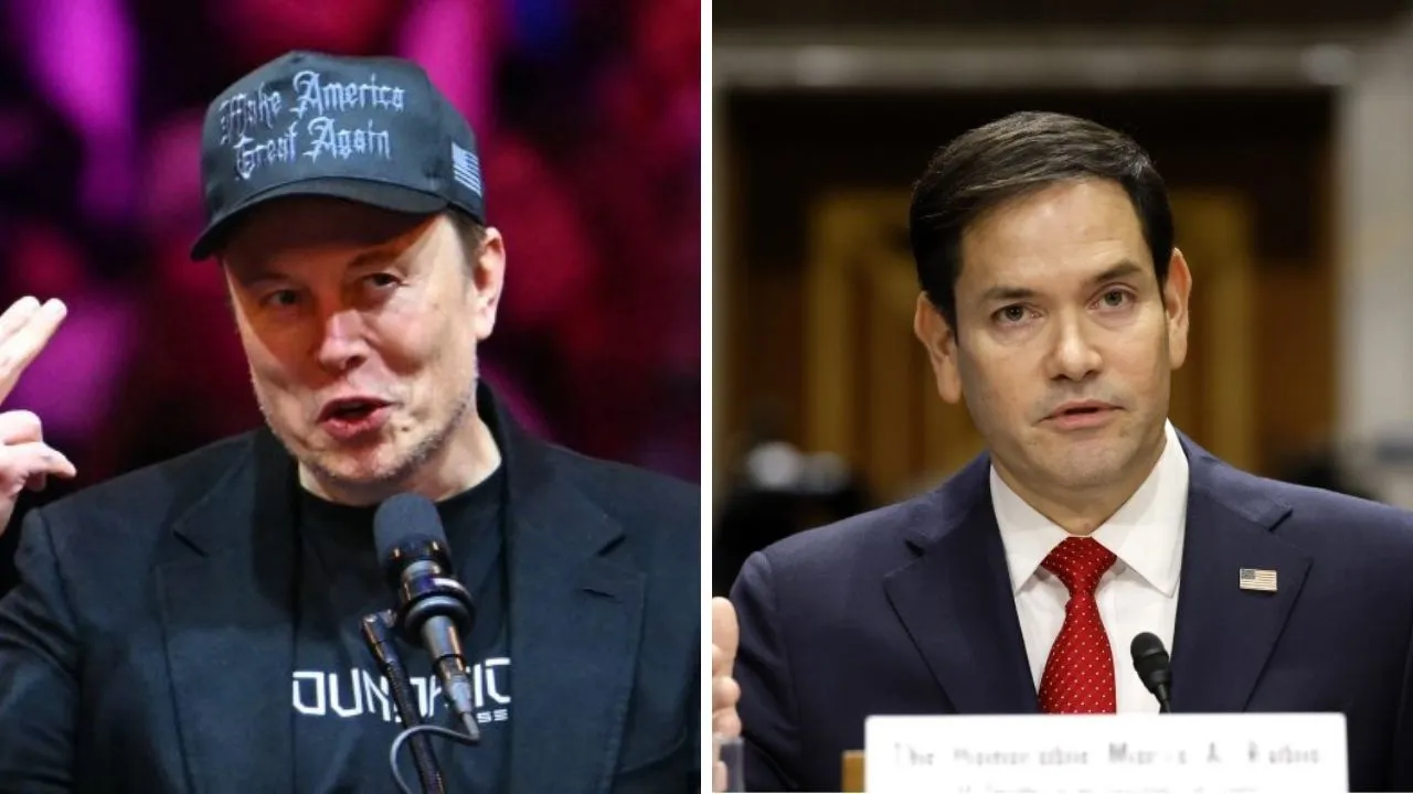 Elon Musk and Marco Rubio