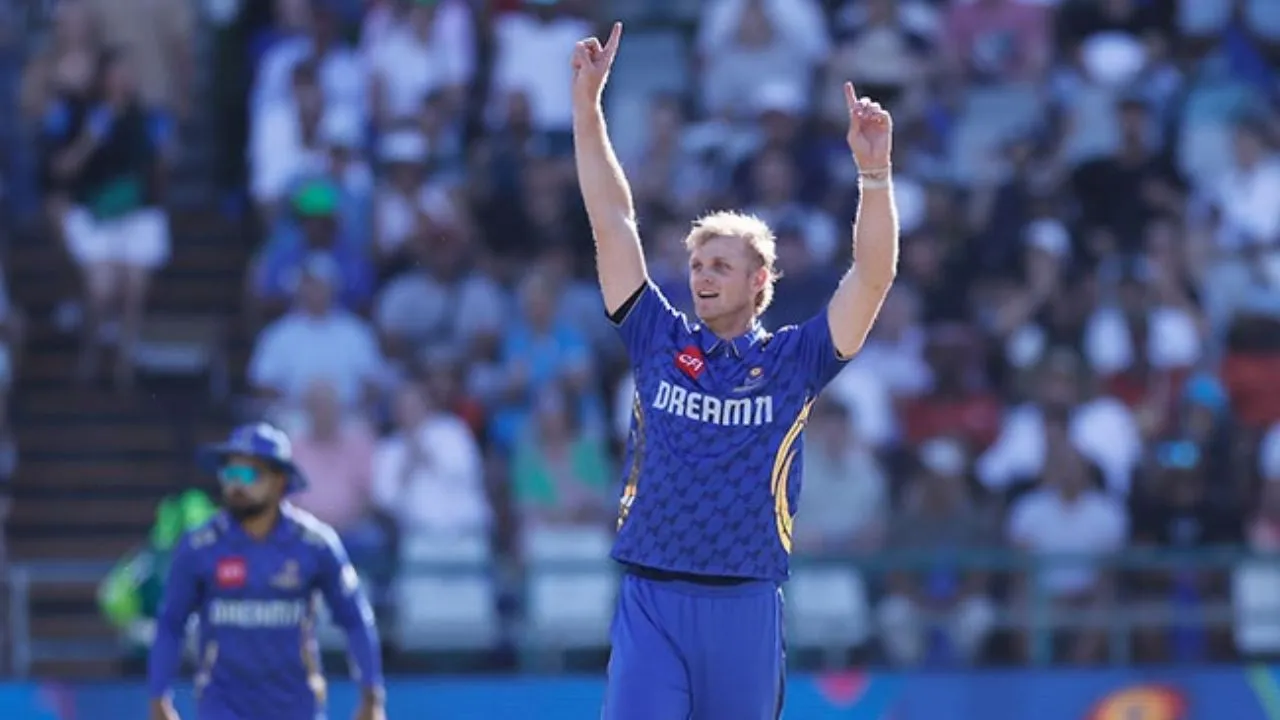 Mumbai Indians sign Corbin Bosch for IPL 2025 as a replacement of Lizaad Williams 