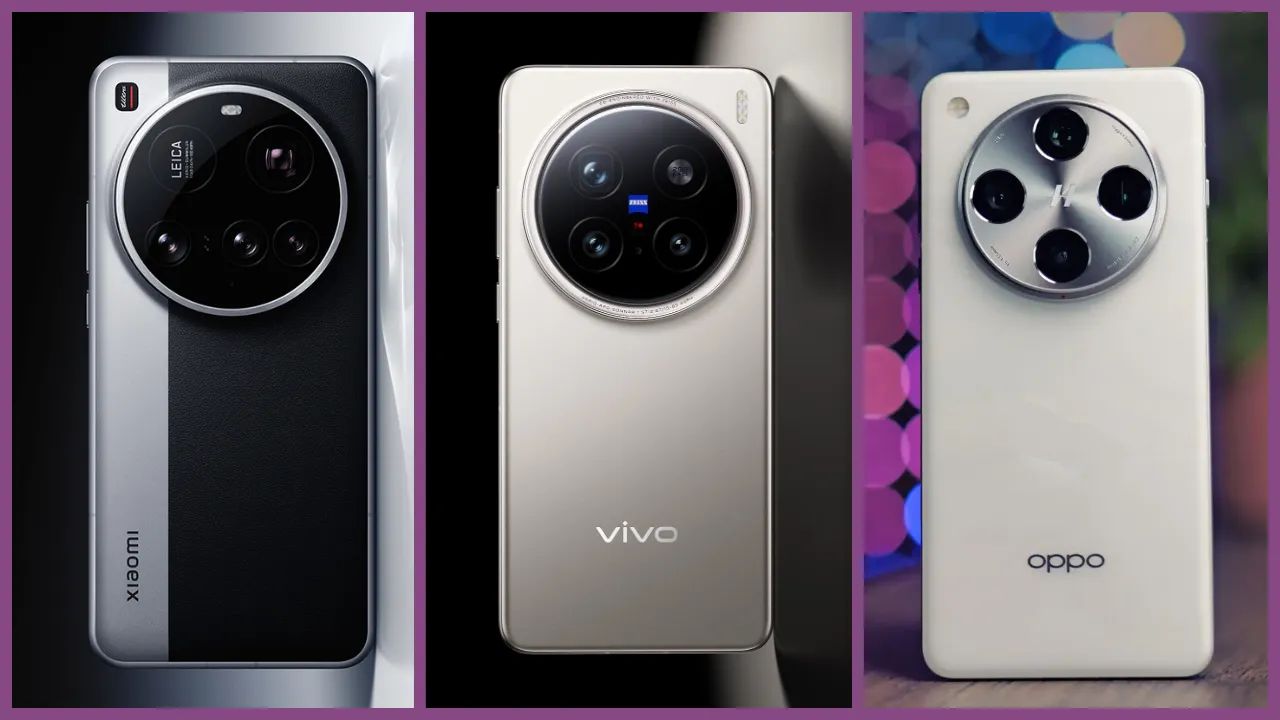 Xiaomi 15, Vivo X200, OPPO Find X8