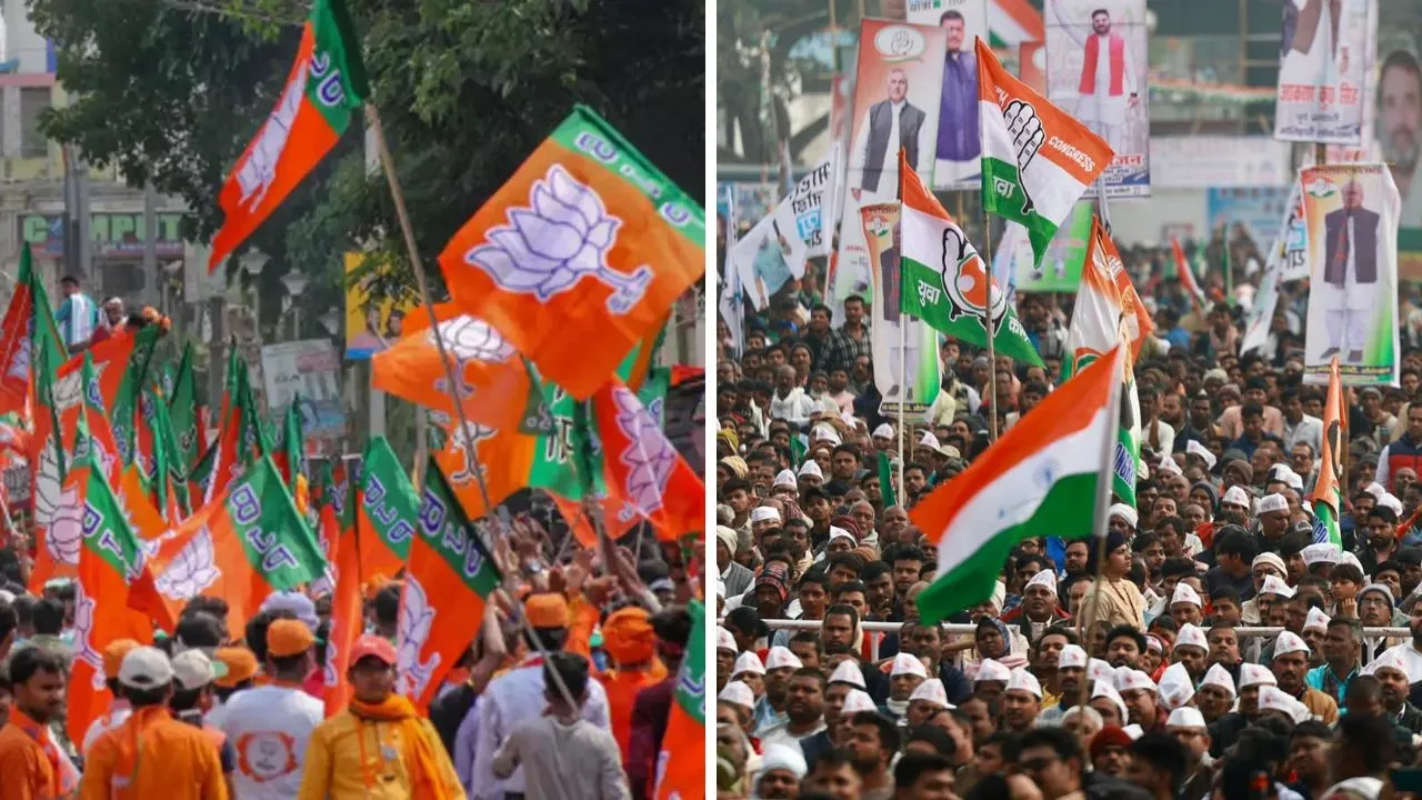 BJP and Congress 12 March 