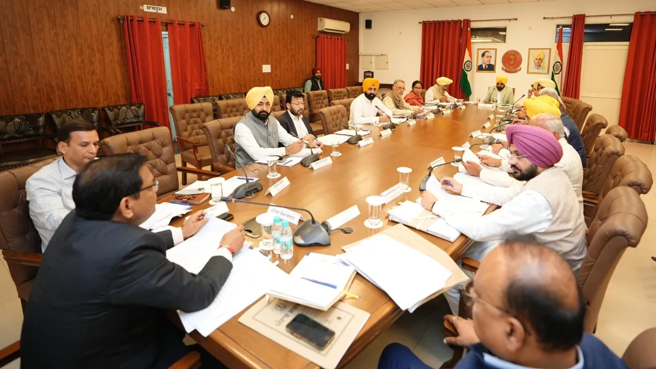 Punjab Cabinet Meeting
