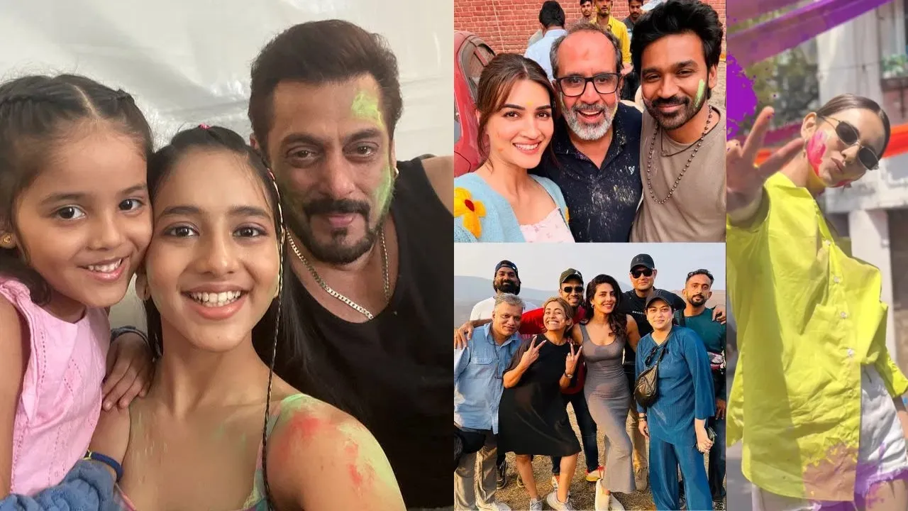 Bollywood Stars Holi Celebration..