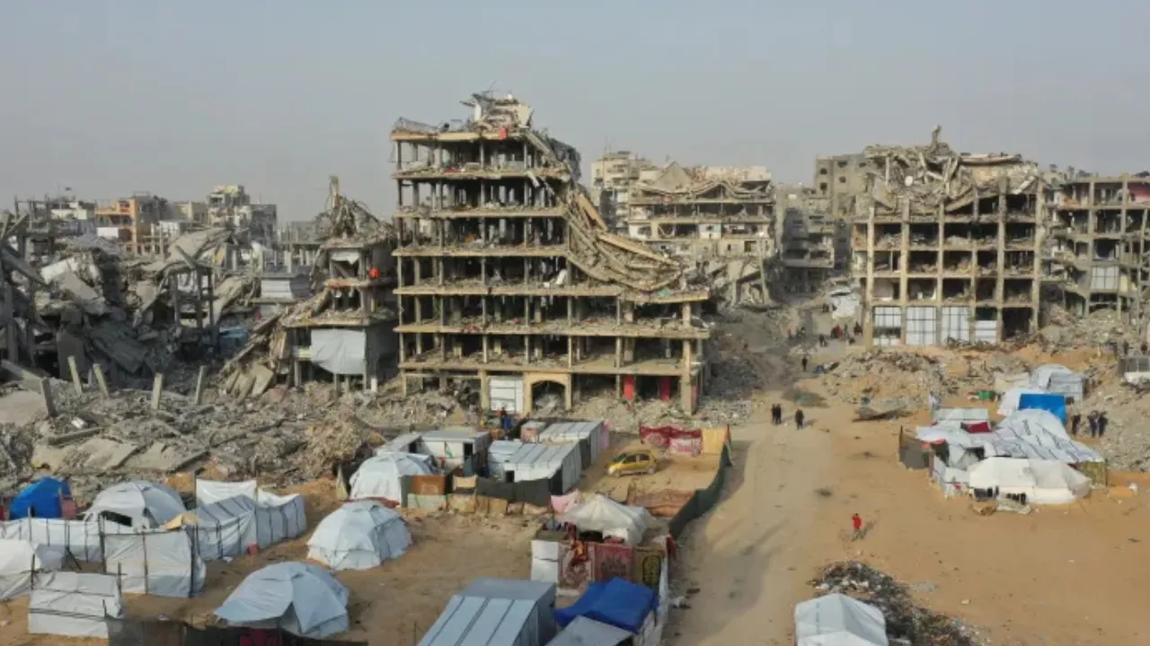 Israel attack on Gaza once again Nine Killed 