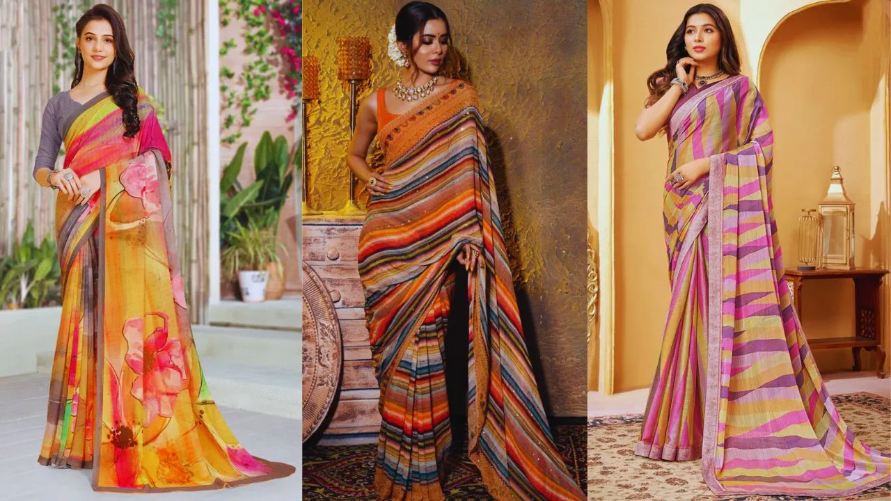 Multi Color Saree
