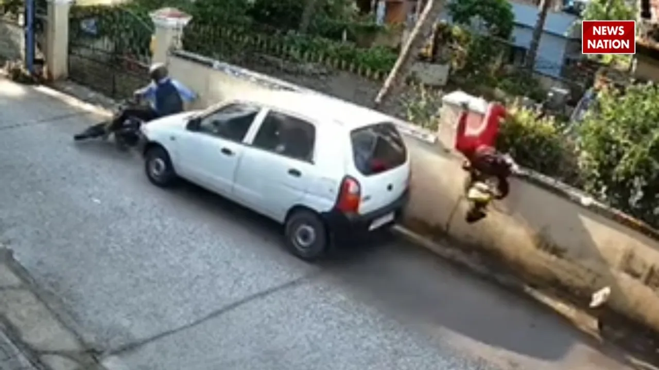 viral accident video hit run