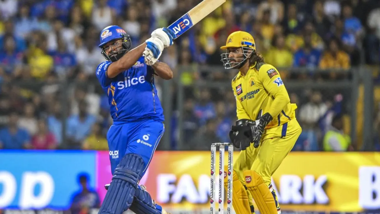 ROHIT SHARMA records against csk