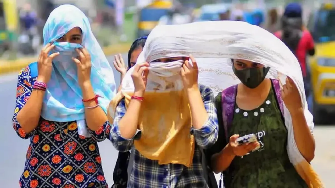 what is the reason for increasing heat in India