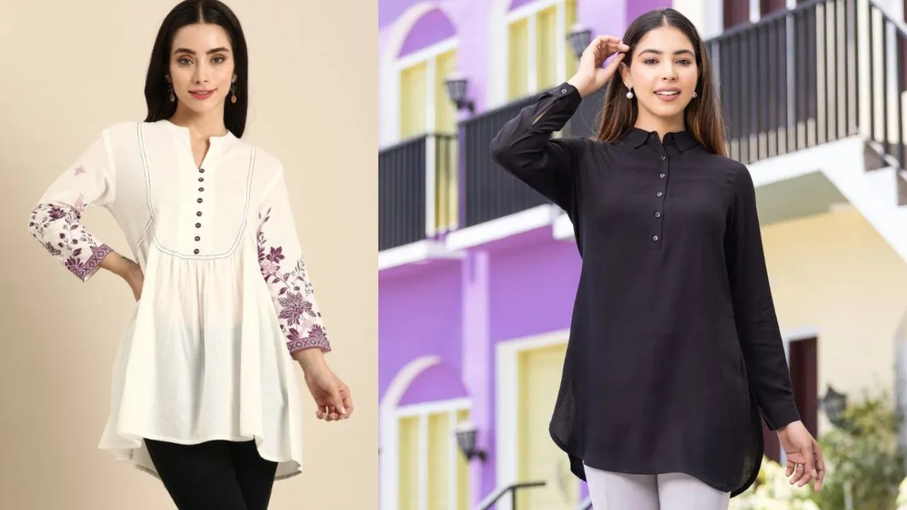 Longline Top For Women