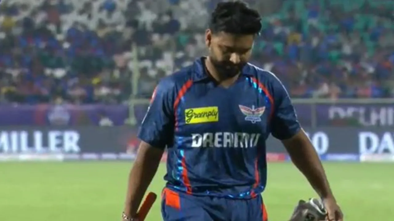 rishabh pant out on duck against his old team delhi capitals during dc vs lsg in ipl 2025