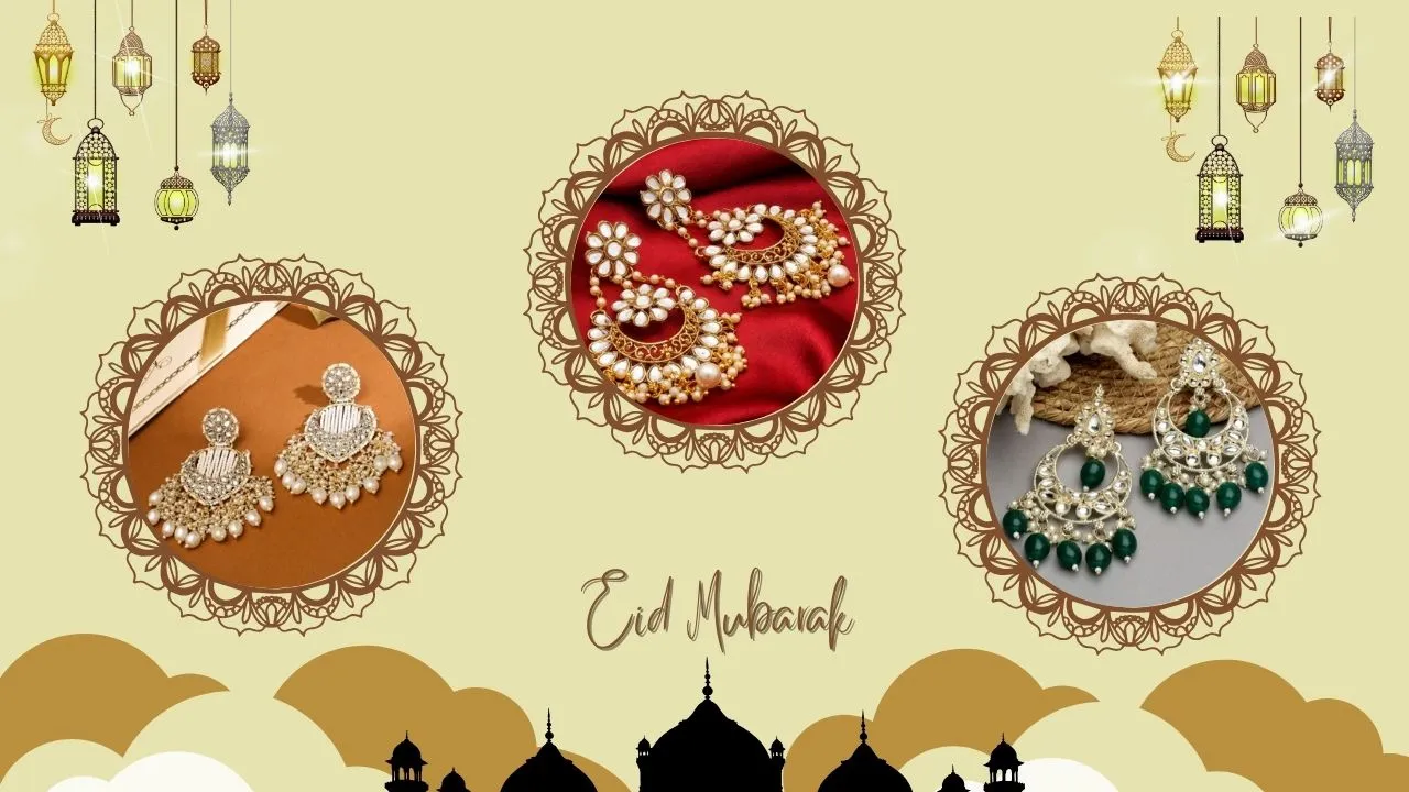 Eid Fashion 2025 Chandbali Jhumka