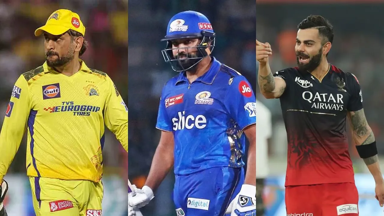 how many time ms dhoni virat kohli and rohit sharma out on duck in IPL history