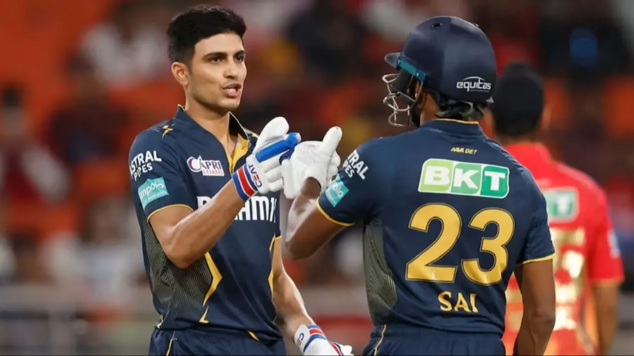 gt vs pbks top 3 batsmen most runs ipl 2025