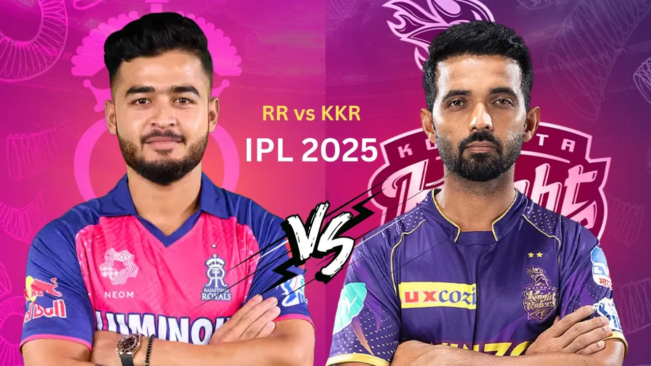 RR vs KKR Live update