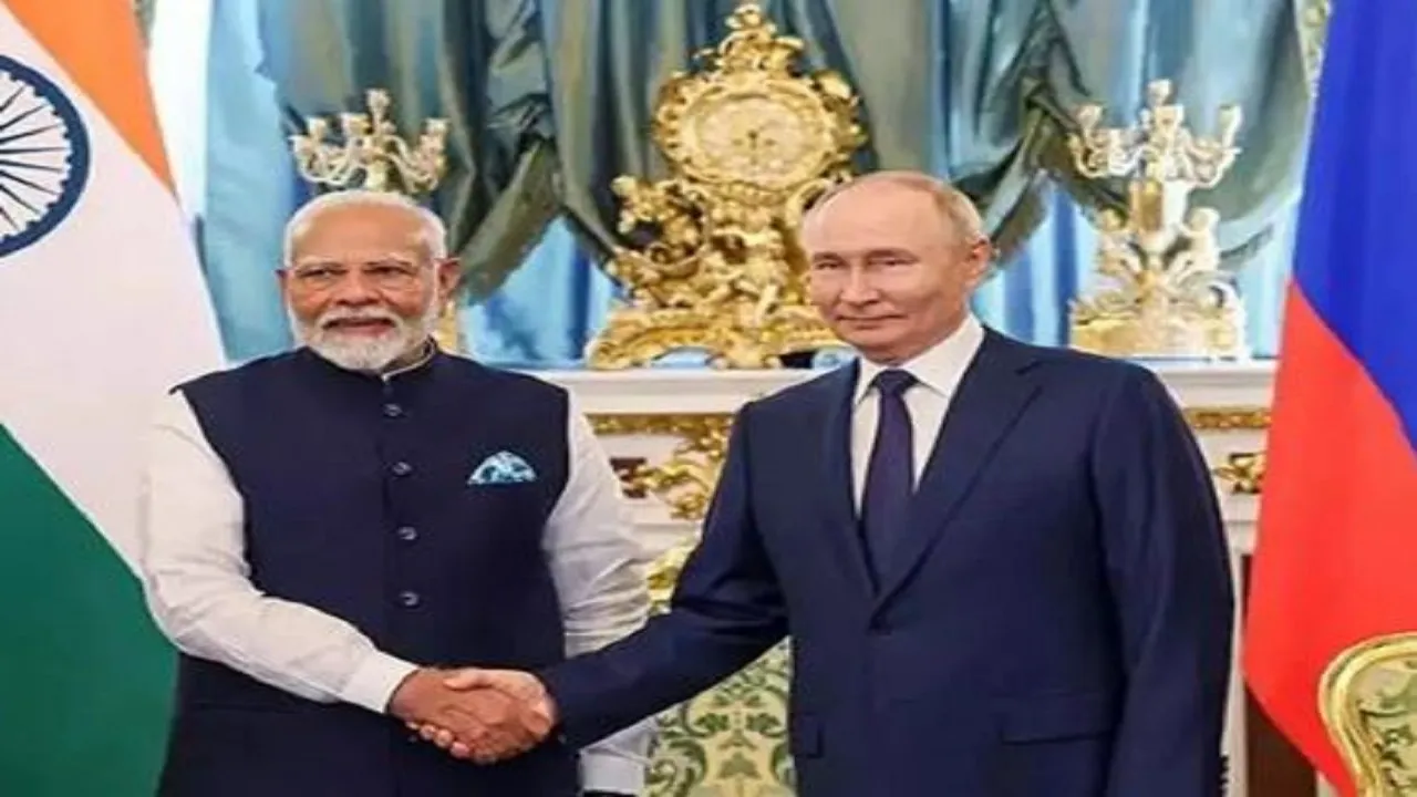 modi and putin