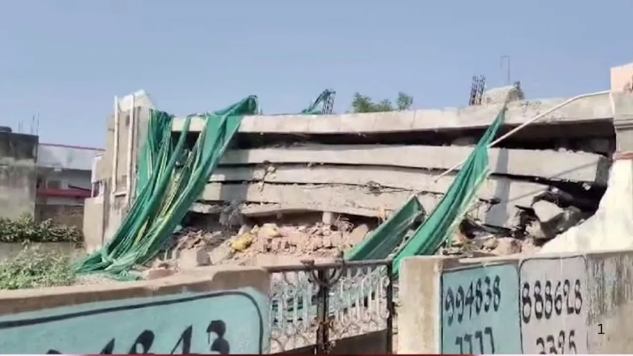 Telangana building collapsed