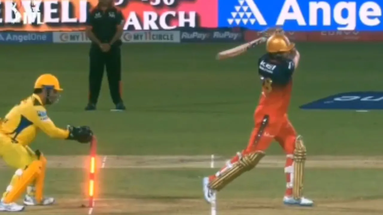 first Suryakumar Yadav now Phil Salt MS Dhoni Surprised again with electrifying stump during CSK vs RCB IPL 2025 watch video 
