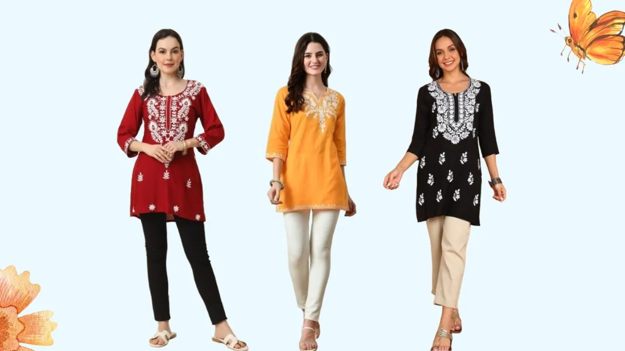 Chikankari Kurti For Women