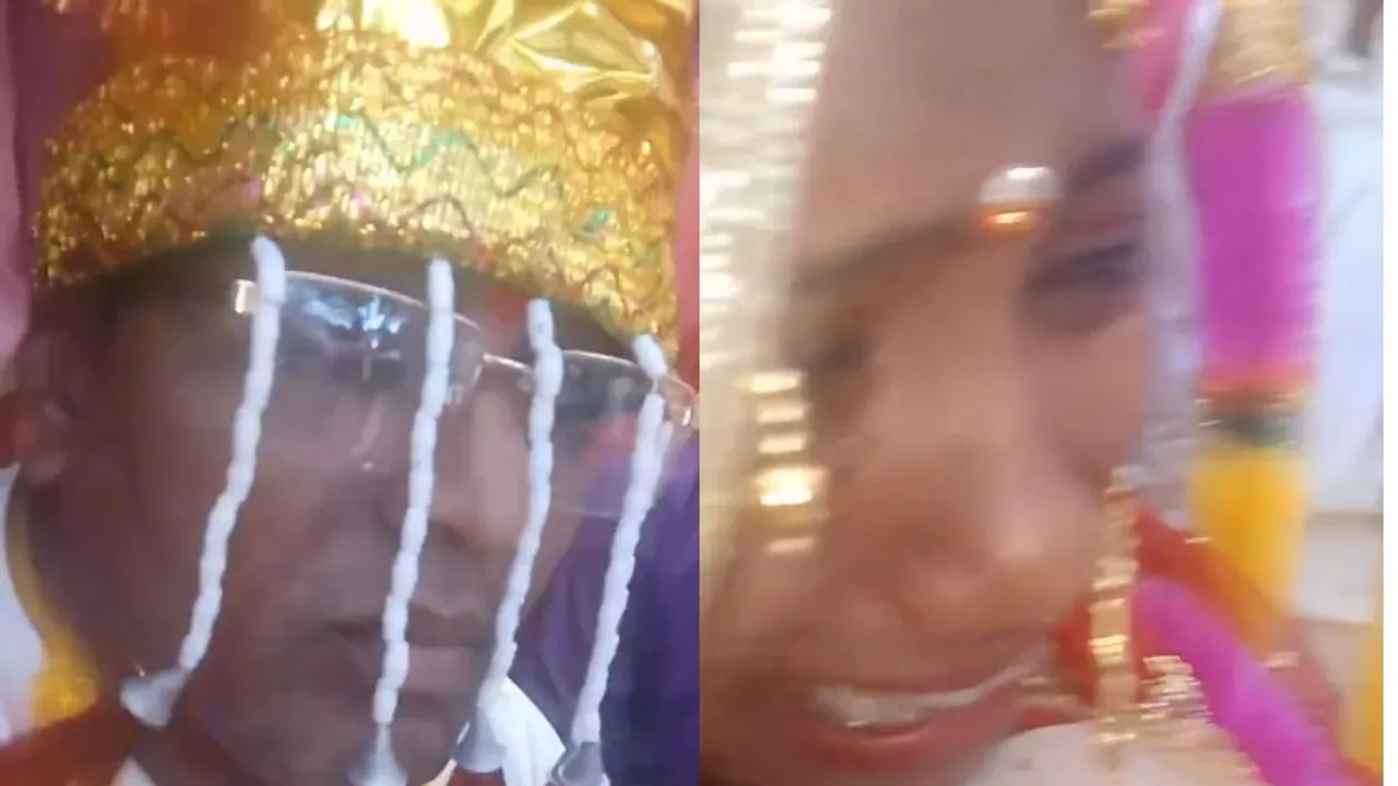 Viral video of wedding