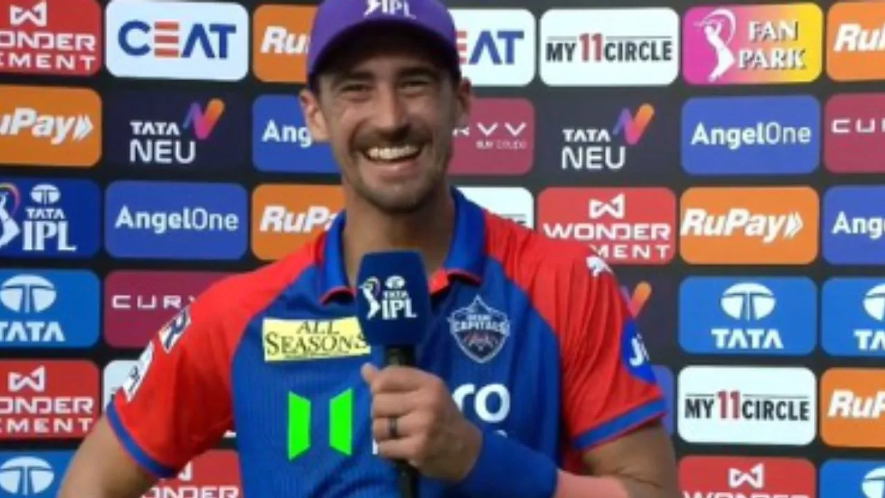 Mitchell Starc takes dig on Travis Head after taking 5 wickets haul in DC vs SRH IPL 2025  