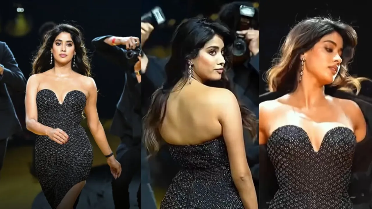 janhvi kapoor turns showstopper at lakme fashion week