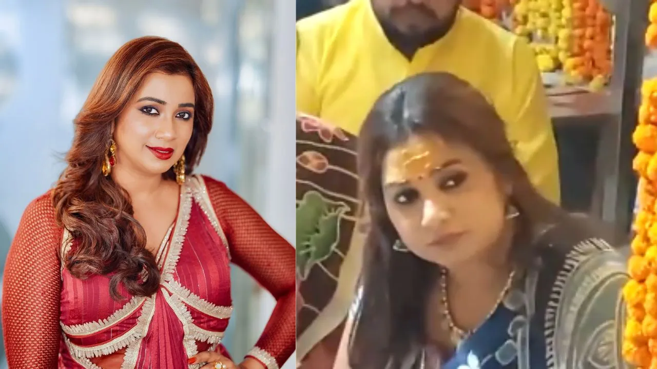 shreya ghoshal visits mahakaleshwar temple offers prayers in ujjain