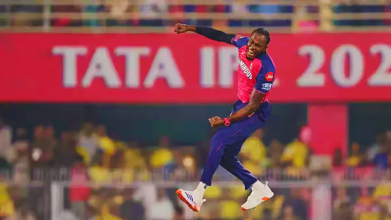 Before csk match Jofra Archer gave away 109 runs in just 39 deliveries