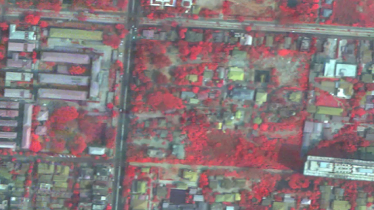 ISRO Image of Myanmar Earthquake