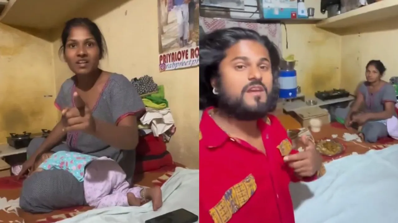 Wife threatens husband openly on camera