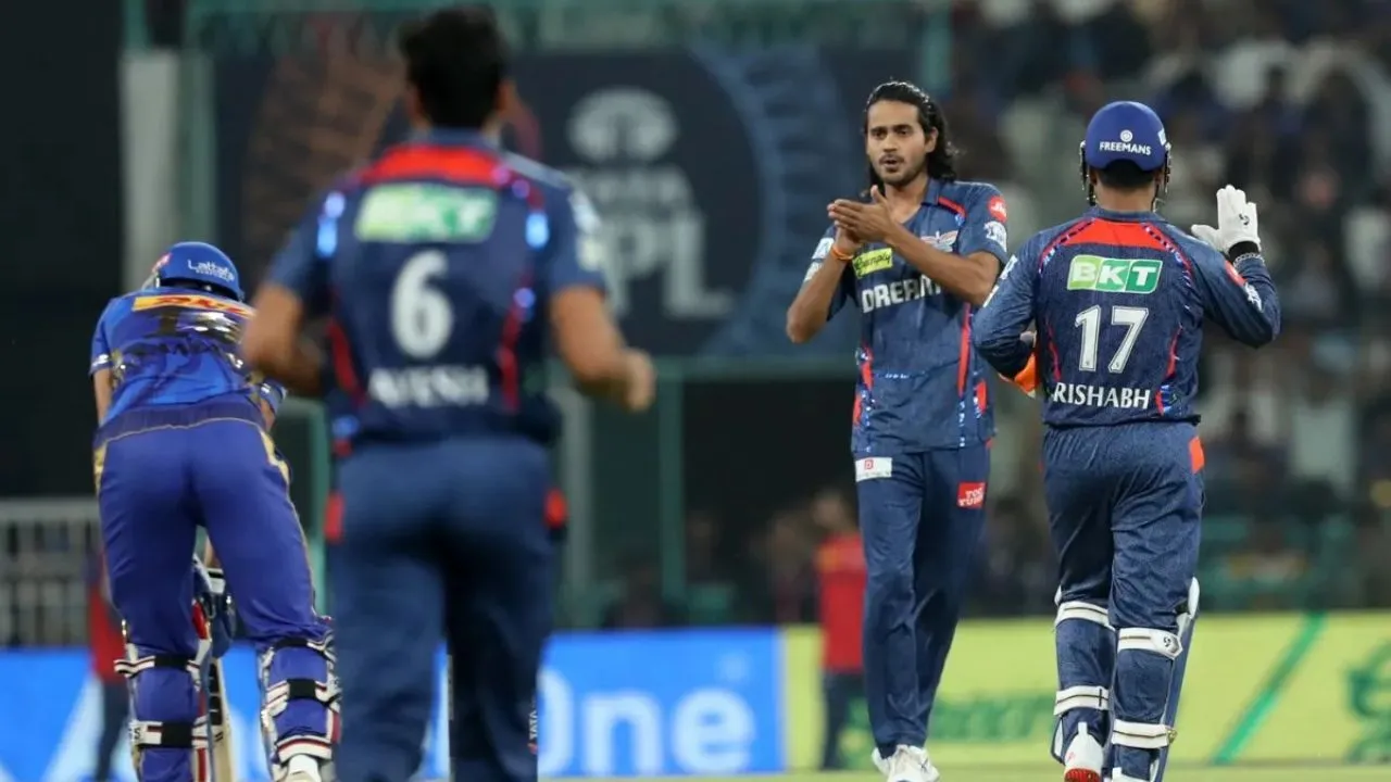 Digvesh Singh played key role in LSG win over Mumbai Indians LSG vs MI IPL 2025