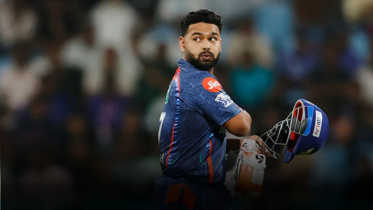 rishabh pant score only 19 runs in 4 matches during IPL 2025