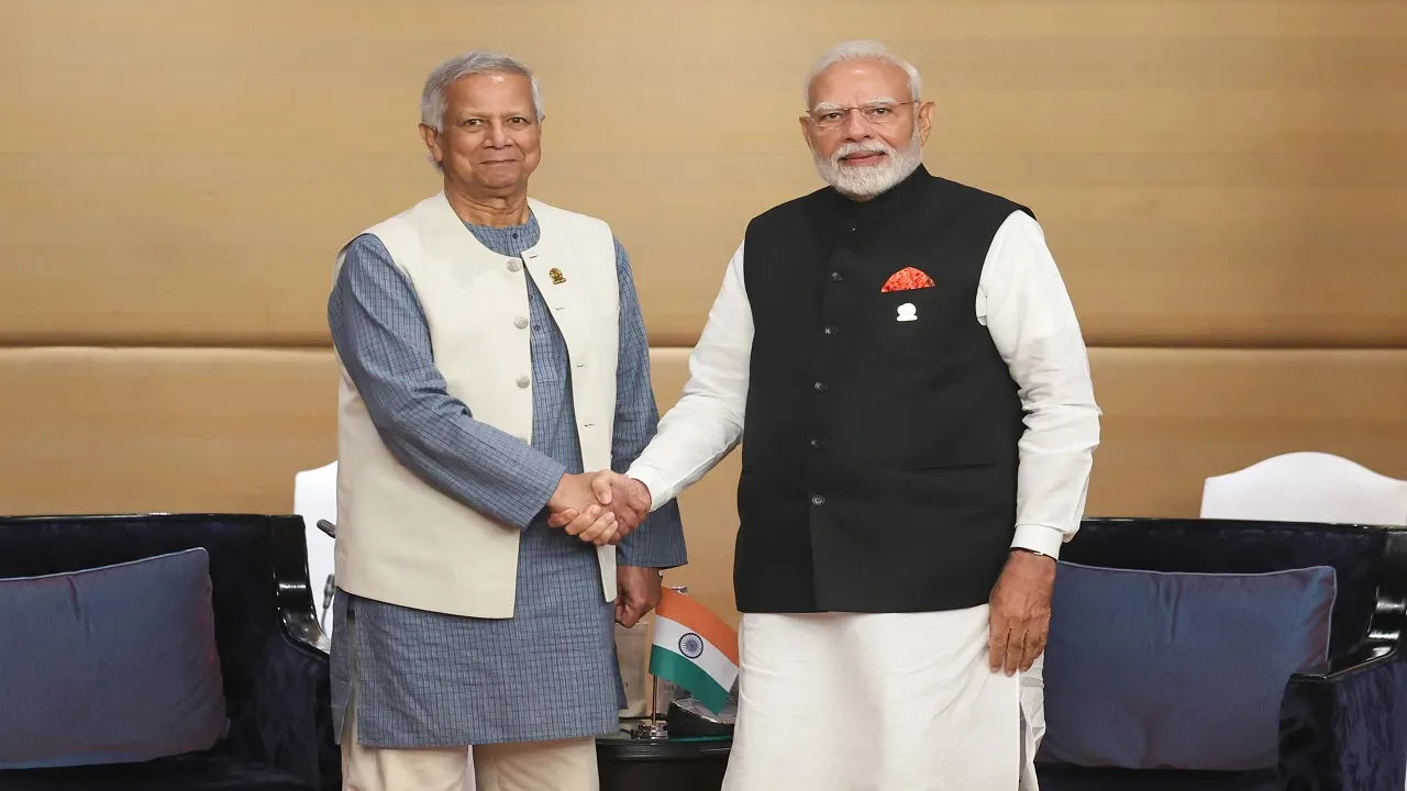 pm modi and mohd yunus