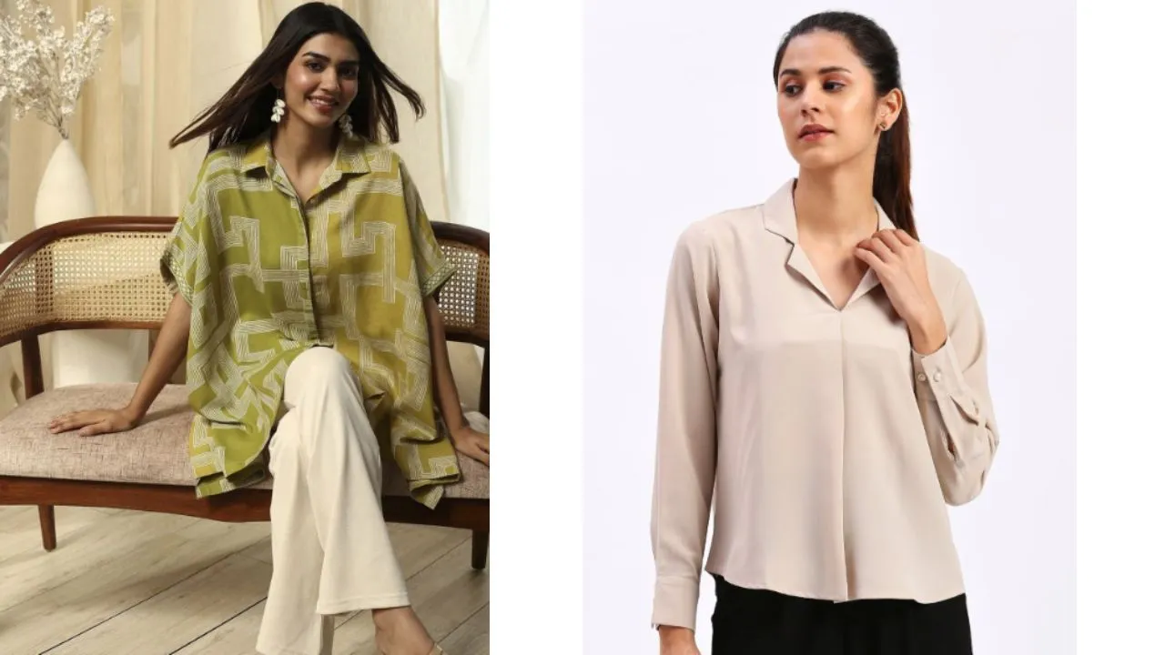 Shirt Style Top For Women