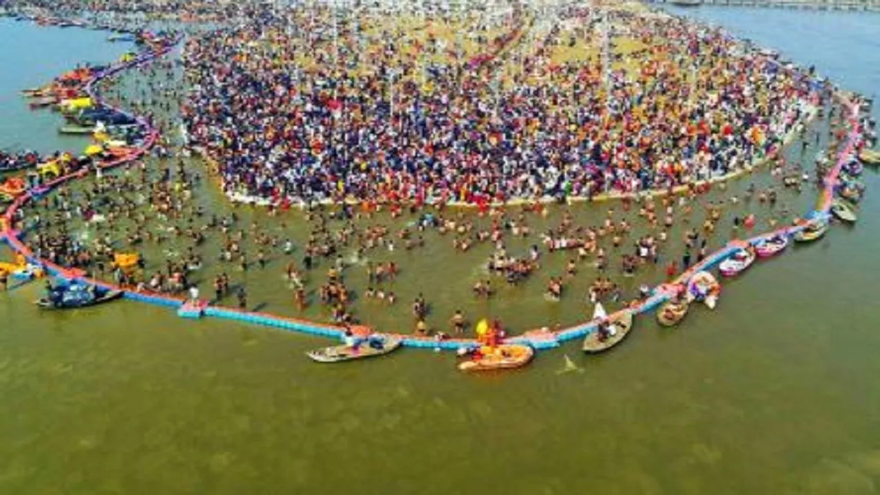 mahakumbh water