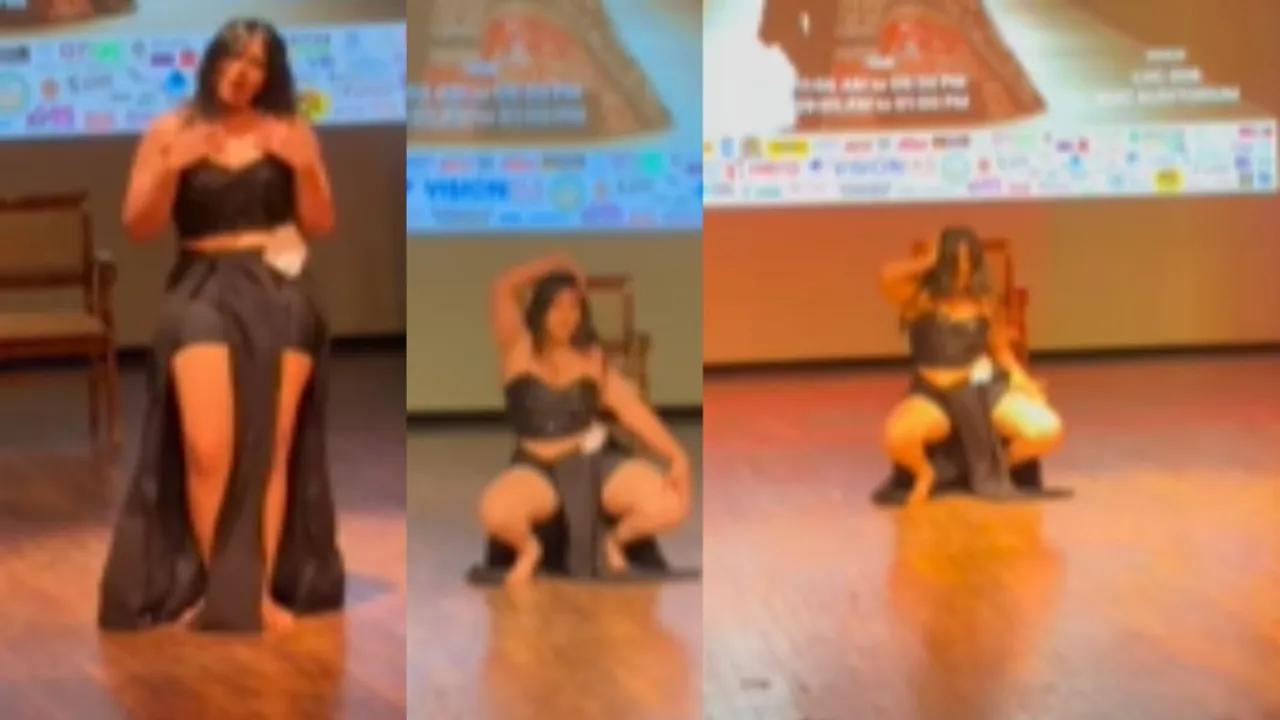 College girl's dance video goes viral