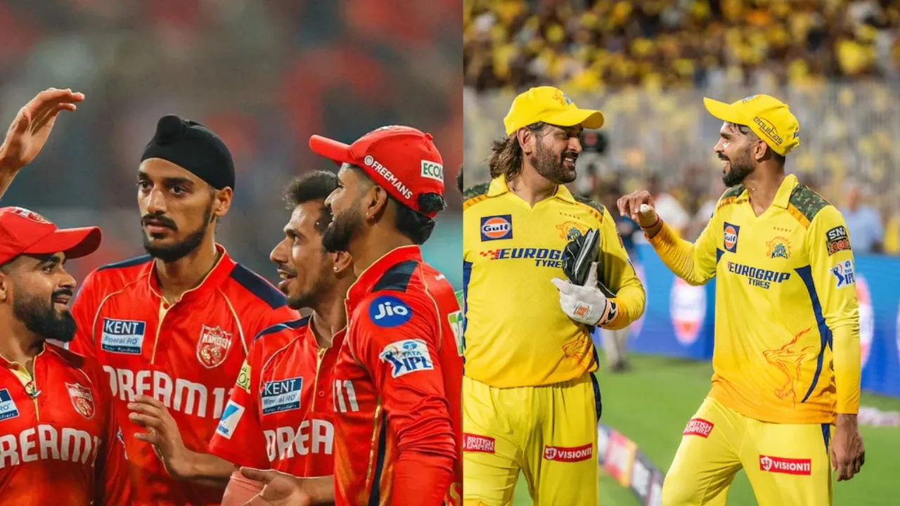PBKS vs CSK Head To Head