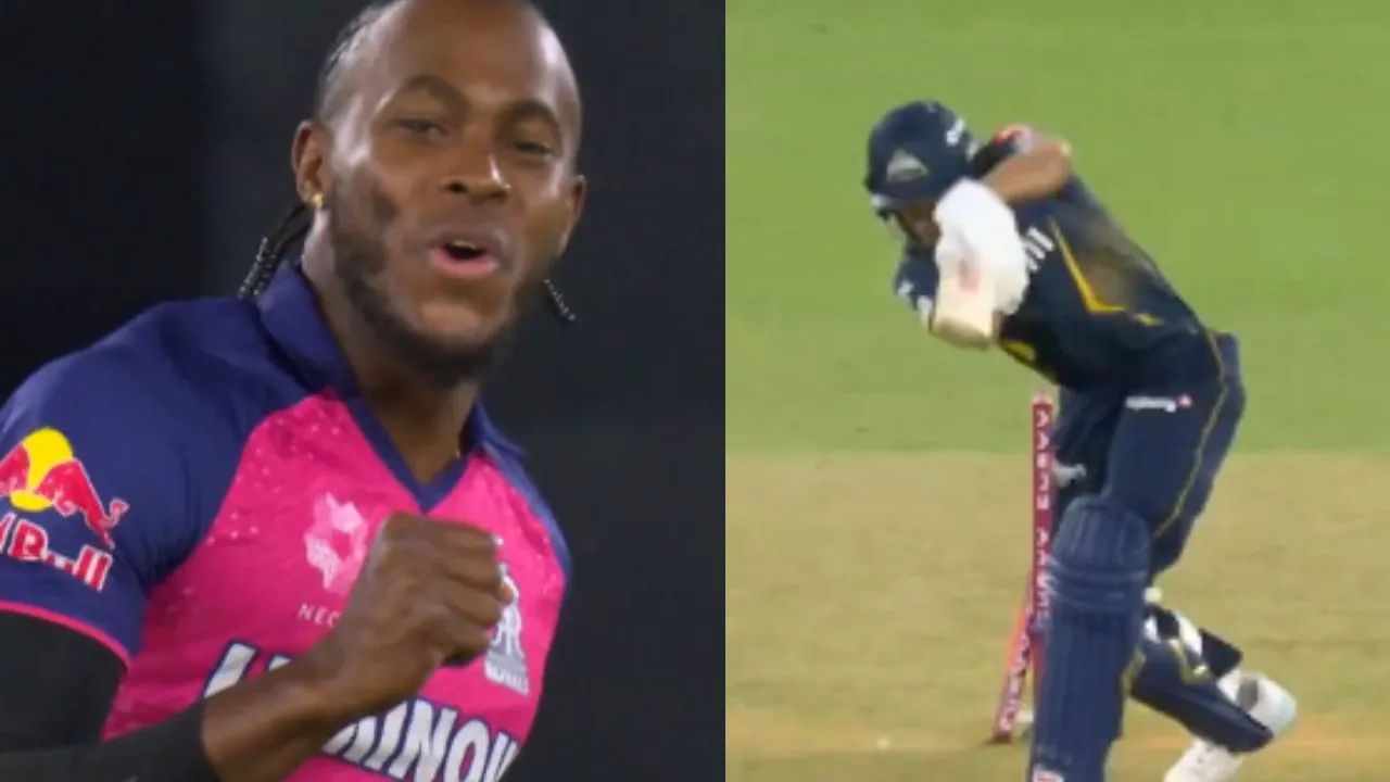 Shubman Gill could not understand Jofra Archer ball speed more than 147 got bowled during GT vs RR IPL 2025
