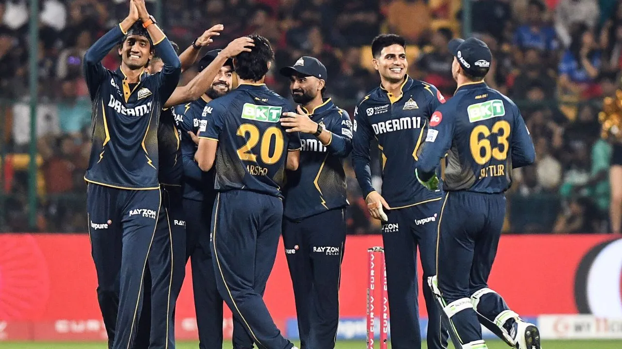 Gujrat Titans reaches on top after victory over Rajasthan Royals look latest IPL 2025 point table GT vs RR 