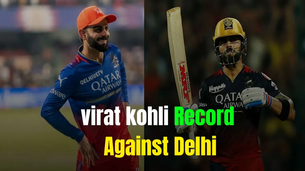 virat kohli form record against delhi