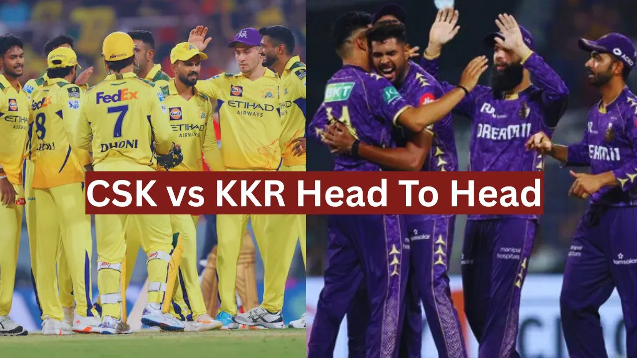 CSK vs KKR Head to Head