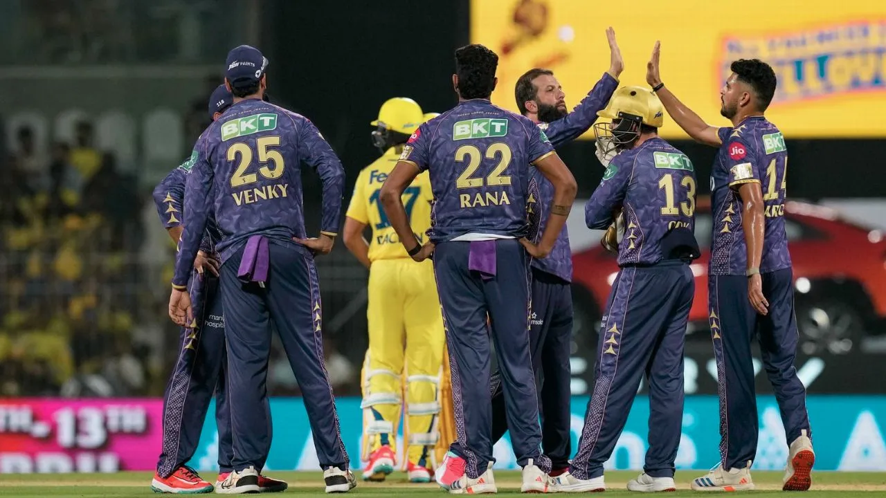 IPL 2025 points table orange purple cap update after CSK vs KKR match 25 update  