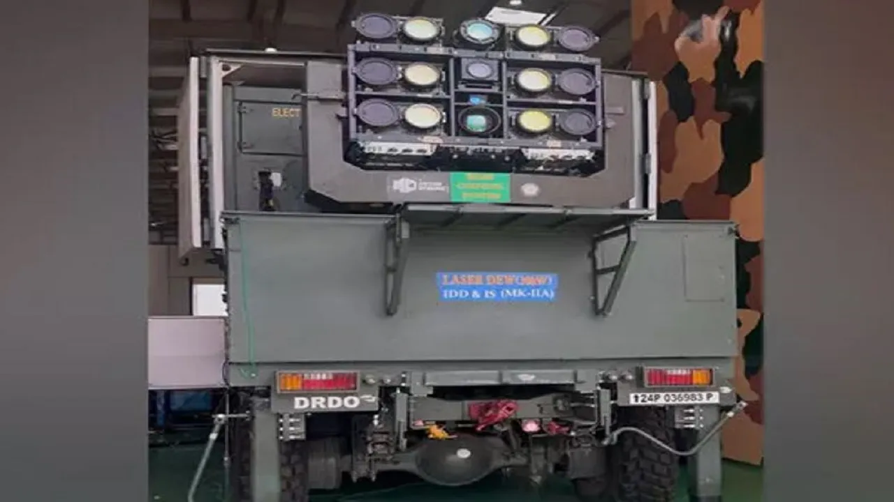DRDO ने Mk-II(A) लेज़र-निर्देशित ऊर्जा हथियार प्रणाली 