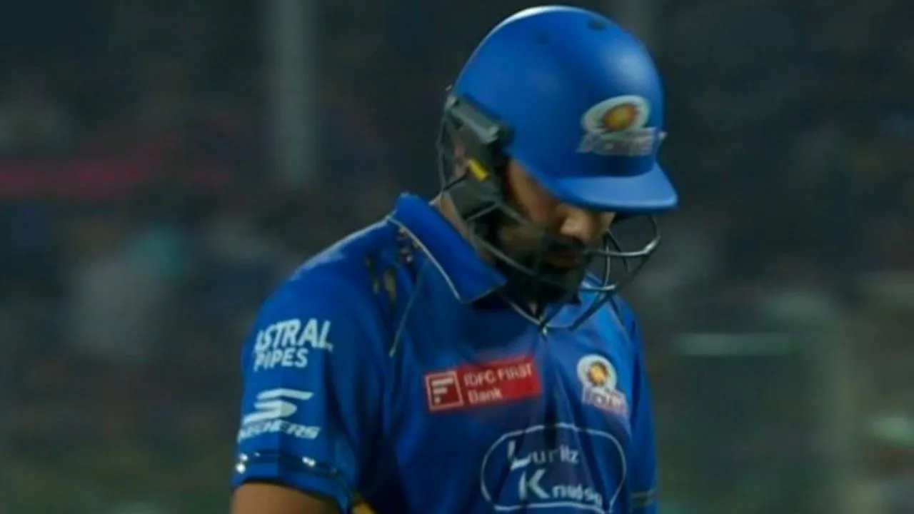 Rohit Sharma burden for Mumbai Indians in IPL 2025 scored only 56 runs in 5 matches 