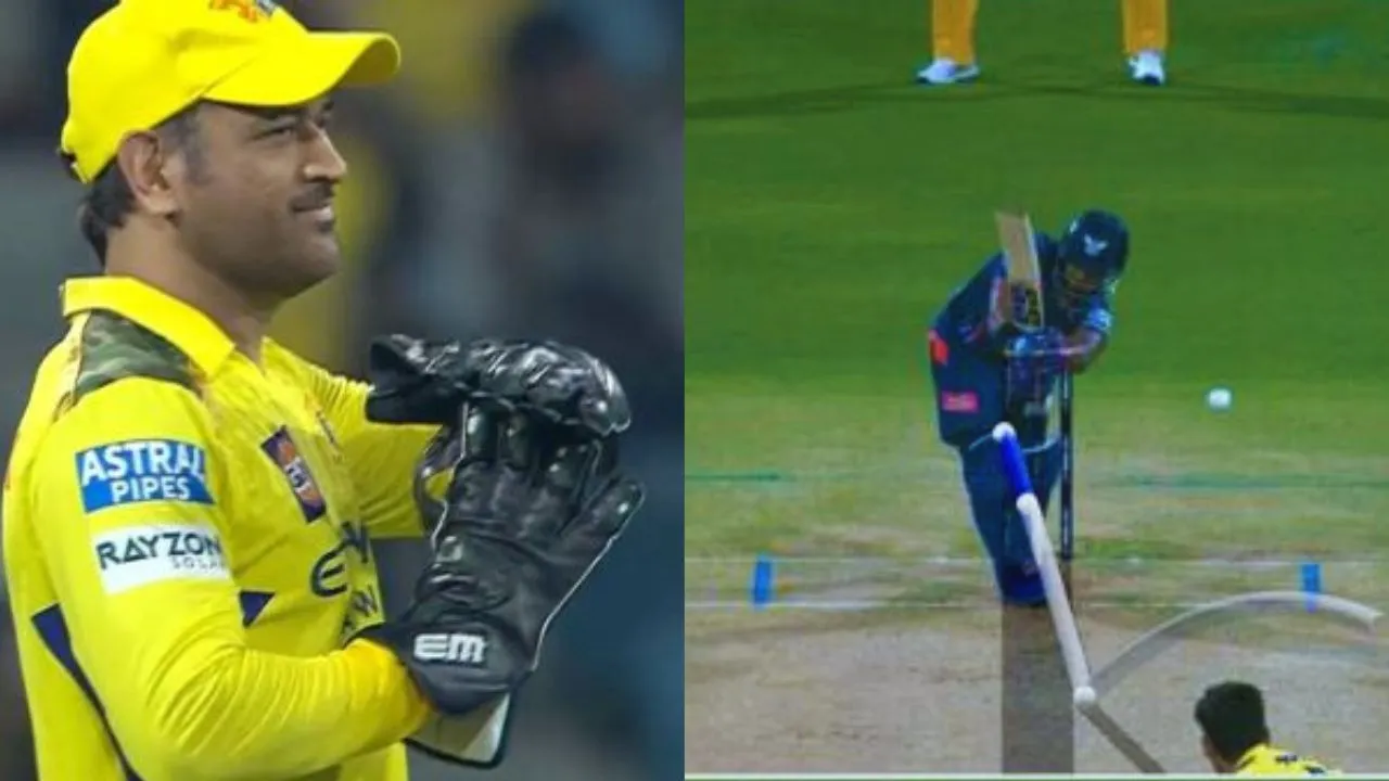 MS Dhoni LSG VS CSK