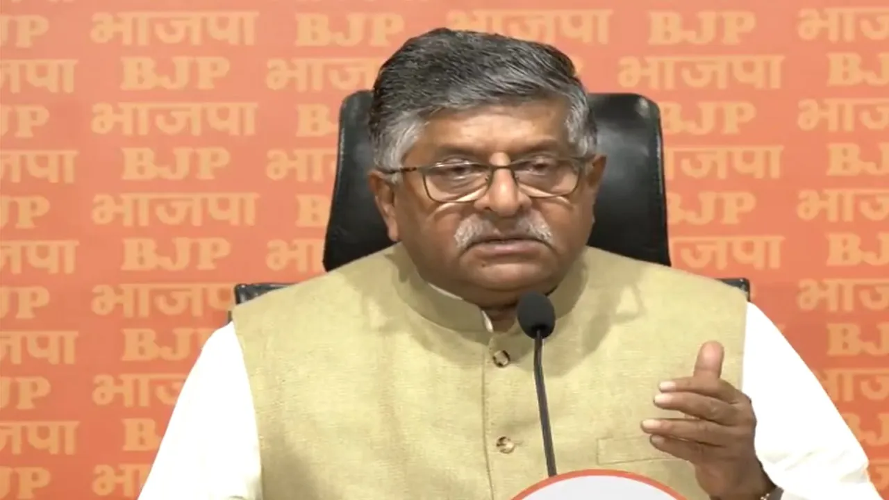 Ravi Shankar Prasad 16 april