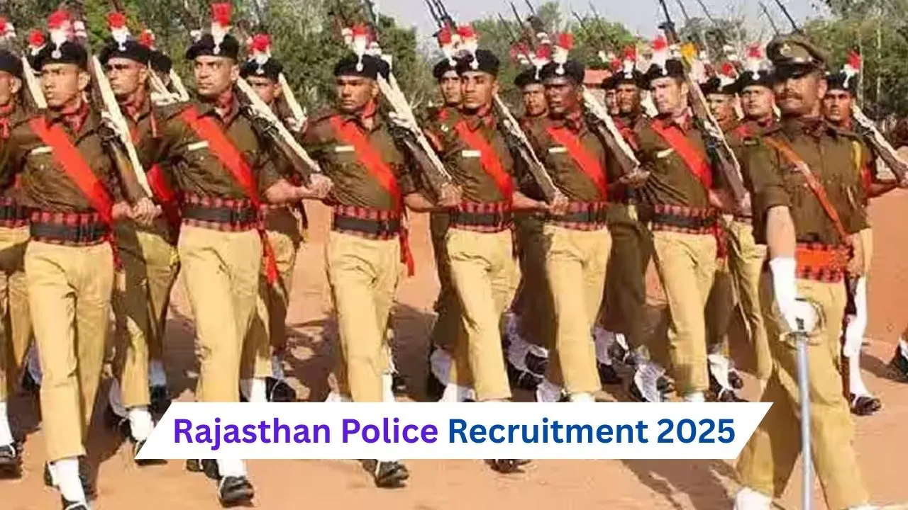Rajasthan Police Recruitment 2025