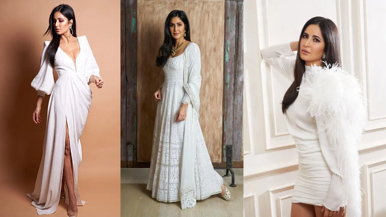 Katrina Kaif Inspired White Outfits