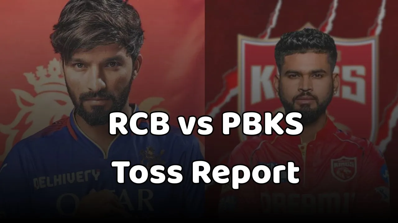 RCB vs PBKS toss update