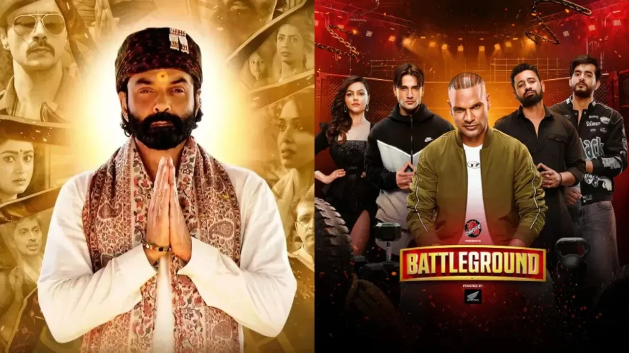 OTT platform mx player watch Battleground to Aashram 3 these are the perfect shows ........